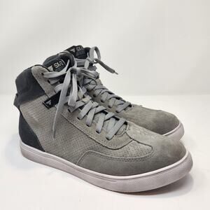 Shima SX 2 EVO Gray Suede High Top Motorcycle Shoes Women Size 9.5 Protective